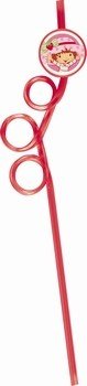 Strawberry Shortcake Silly Straws 4ct