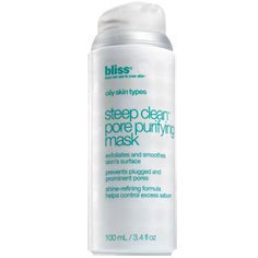 Bliss Steep Clean Pore Purifying Facial Mask 3.4 fl oz.