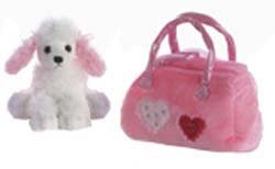 Aurora Fancy Pal Poodle Carrier Color: Pink