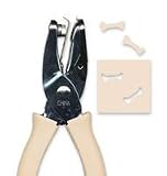 Fiskars 23717097 Hand Punch - 1/4 - Bone