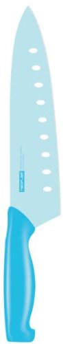 Culinario Mukizu Messer, Chefmesser, blau, L&auml;nge 33 cm