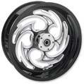 RC Components One-Piece Forged Aluminum Front Wheel - Eclipse Savage , Material: Aluminum KA1735048-85E