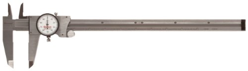 Starrett 120Z-12 White Dial Caliper In Fitted Wood Case 0001 Graduation 0-12 Range