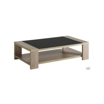 Table basse contemporaine Chêne naturel PESARO