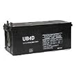 UPG Sealed Lead-Acid Battery - AGM-type, 12V, 200 Amps, Model# UB-4D