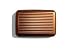 ÖGON Credit Card Holder - Chocolate - geriffelt