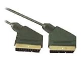 Sandberg - Video / audio cable - SCART (M) - SCART (M) - 10 m - black