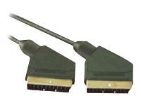 Sandberg - Video / audio cable - SCART (M) - SCART (M) - 10 m - black