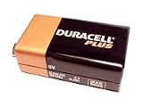Electronics : Duracell Plus MN1604 - Battery 10 x 9V Alkaline