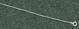 2.4 mm Bead 24 &acute; Chain Necklace - Sterling Silver Jewelry - B0000DGMB7