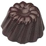 Chocolate Mold: Twist Kugelhopf 30 mm diam. 18 mm deep. 35 cavities