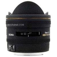 Sigma 10mm f/2.8 EX DC HSM Fisheye Lens for Sony Alpha Digital SLR Cameras