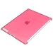 LUVVITT Glaze Smooth Finish Hard Back Cover Compatible with Smart Cover for iPad 3 and iPad 2 - Pink