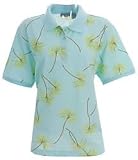 Plus C.B. Casual Palm Tree Polo Shirt
