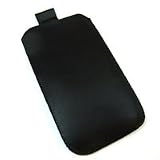 Produkt-Bild: Tasche Leder f&uuml;r Apple iPhone 4 / 4S Etuiformat schwarz