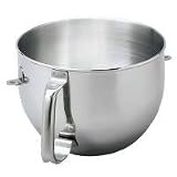 KitchenAid KN25PBH 5QT. Polished Bowl with Strap Hand