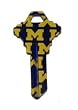 University of Michigan Schlage SC1 House Key