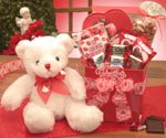 Big Kiss Valentine Valentine's Day Gift Basket by Gourmet Goodies