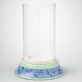 Pfaltzgraff Summer Breeze Hurricane Centerpiece Candle