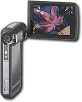 Insignia NS-DCC5HB09 - Camcorder - High Definition with digital player/voice recorder - widescreen - 5.0 Mpix - supported memory: SD, SDHC, flash card