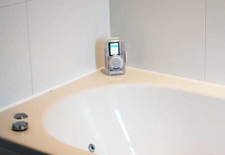 Aquabourne Lautsprecher für Badezimmer und Dusche – wasserdichtes