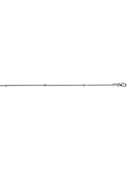 18K White Gold Diamond By The Inch Necklace 20 Inch