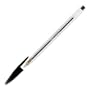 Bic Crystal Ballpoint Pen, Medium Point, Black