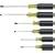 Klein Screwdriver 6-Piece Set Cushion-Grip Assorted