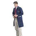 Fabric Lab Coats - Navy