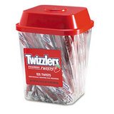 FIVE STAR DISTRIBUTORS, INC. / FVS51902 / Twizzlers Strawberry Flavor Licorice, Individually Wrapped, 2lb Tub / Sold as 1 EA