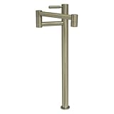Decohaus Tall Deck Mount Pot Filler Finish: Brushed Nickel