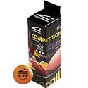 Cornilleau Competition Balls (Box of 3) ,Color: Orange