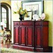 72" Tall Waisted Credenza by Hooker Furniture - Red Finish (973-85-122)