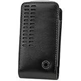 Samsung Rant M540 Black Leather Italian Bergamo Case - Retail Packaging