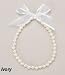 Pet Supplies : Pearl Dog Necklace - Ivory
