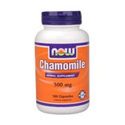 NOW Foods, CHAMOMILE 500mg 100 CAPS