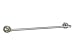 Delta 74018-CB Traditional 18-Inch Towel Bar, Chrome and Polished Brass