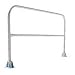 24" Long Aluminum Construction Pipe Safety Railing