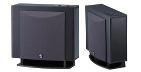 Yamaha YSTFSW100-BLACK 75 Watt Slimline Active Subwoofer In Black