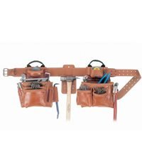 Pro Framers Tool Belt, 29-46 Waist by Custom Leather Craft