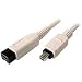 Cables Unlimited 10' 9Pin To 4Pin IEEE 1394B Bilingual FireWire 800 Cable - Model MSC-5140-10 4-Pin to 9-Pin