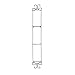 Tripar 3 Tier Vertical Plate Rack