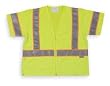 Condor 1YAV2 Safety Vest, Class 3, XL, Sleeved, Lime
