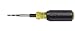KLEIN TOOLS Tapping Tool, Triple Tap Cushion Grip; 6-32, 8-32, 10-24 Part No. 623-24
