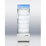 Summit Commercial Glass Door Merchandising Freezer  15.8 cu. ft