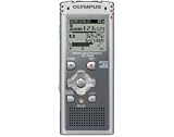 New Olympus WS-700M 4GB Digital Stereo Recorder With Microsd Slot Grey Multi Format Voice Activation