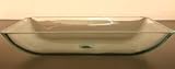 Square Glass Vessel Sink