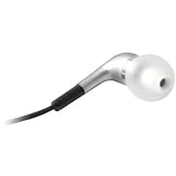 Earpollution EPD33-MIC-SILVER Plugz Earbuds with Mic - Retail Packaging - Silver
