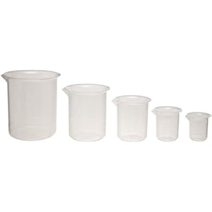 Kimble Kimax 222195 5Piece Glass Low Form Griffin Beaker Set