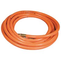 Amflo 576-50A 3 8-Inch x 50 Orange PVC Hose 1 4-Inch NPT fittings, 300 PSI by Amflo